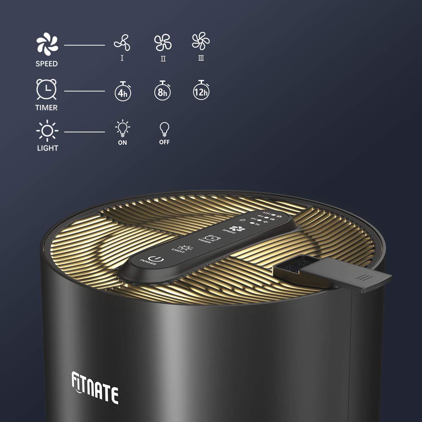 FITNATE Air Purifiers for Home with Aromatherapy