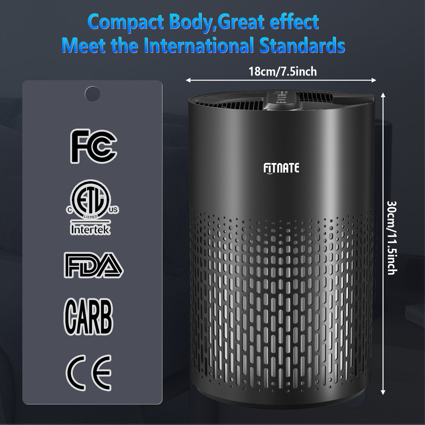 FITNATE Air Purifiers for Home with Aromatherapy